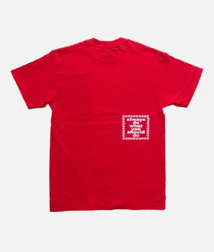 Adwysd Always Oval Red T Shirt (1)