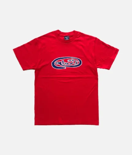Adwysd Always Oval Red T Shirt (2)