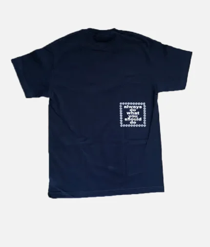 Adwysd Oval T Shirt Navy (1)