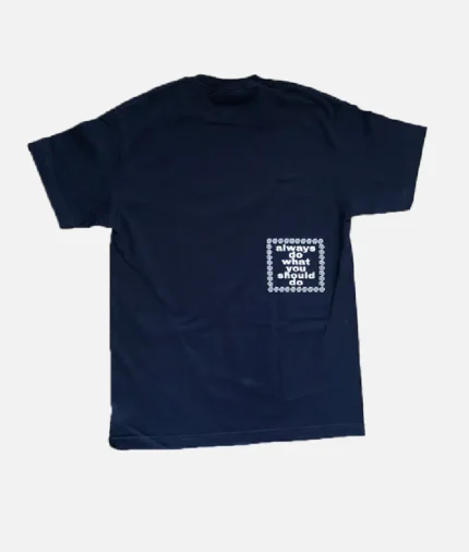 Adwysd Peace T Shirt Navy (1)