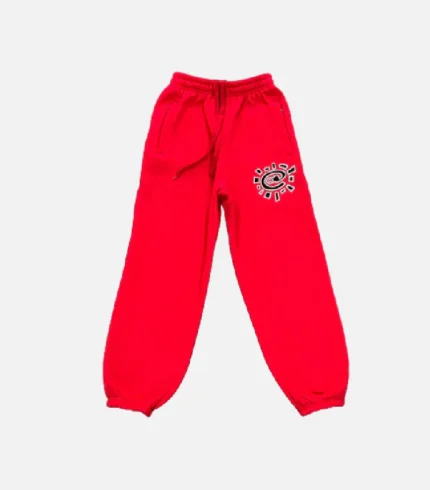 Adwysd Relaxed Joggers Red (2)